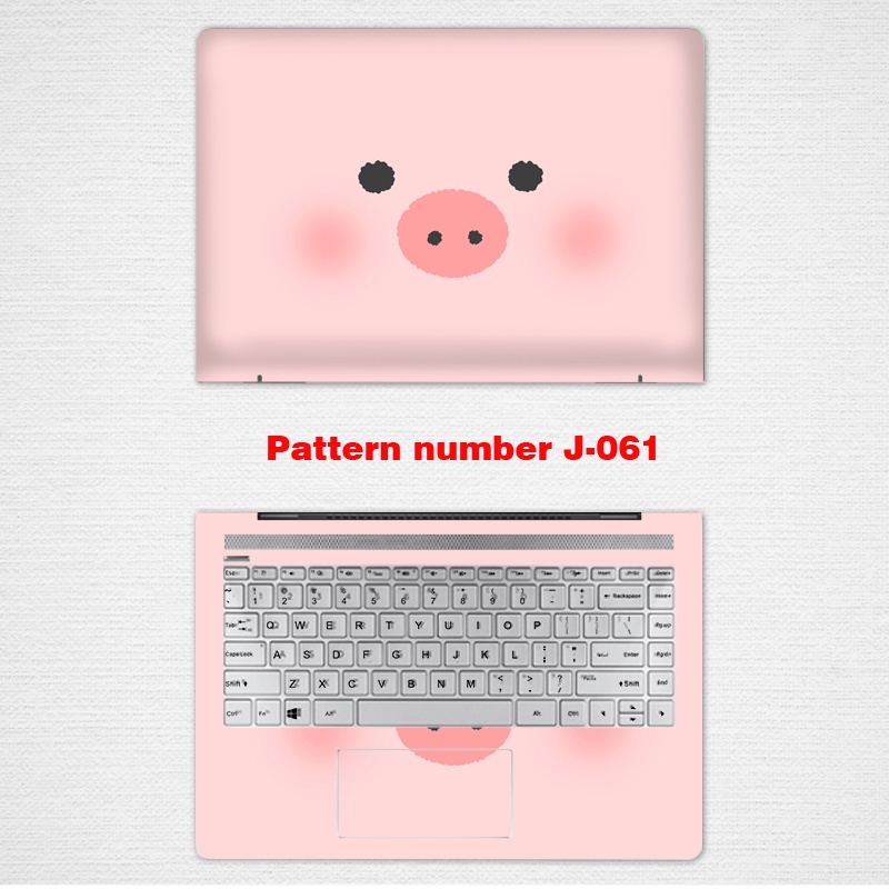 Set 2 Miếng Dán Tự Dính Họa Tiết Hoạt Hình LGBT Cho Laptop 12 13 14 15.6 Inches ASUS zenbook Vivobook Adolbook 13 14