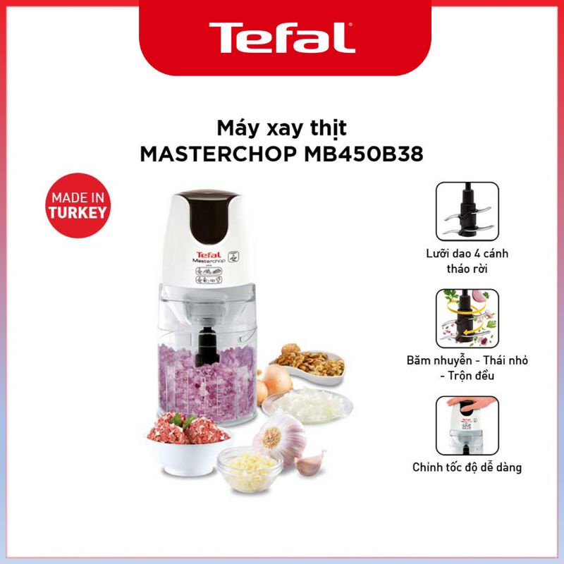 🇹🇷 Máy xay thực phẩm Tefal MB450B38 - Made in Turkey