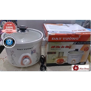 Nồi hầm cháo chậm, nồi kho cá đạt tường 2,5lit