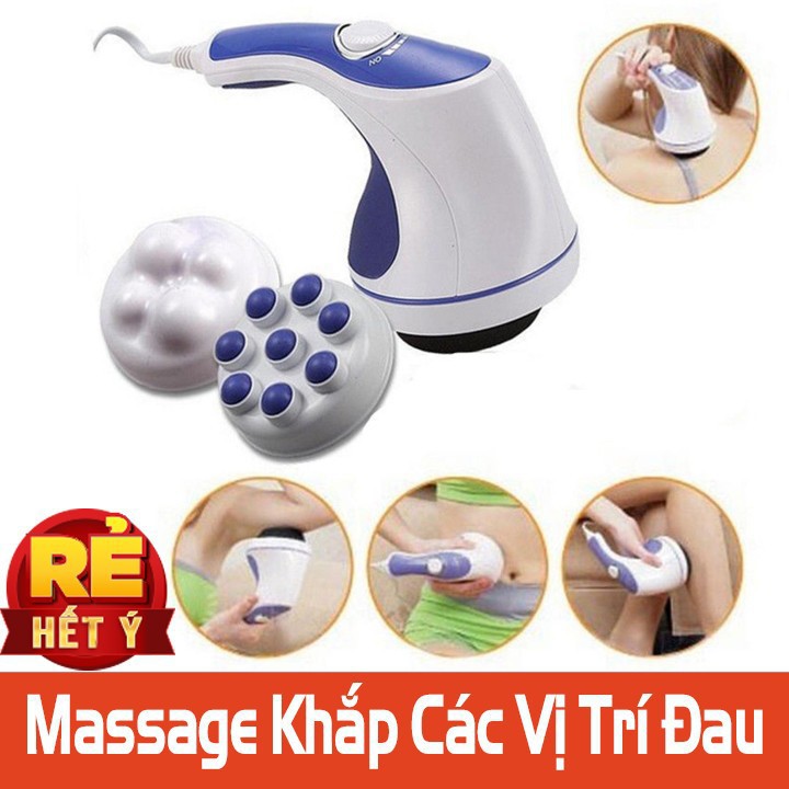 Máy Masage Cầm Tay 5 Đầu + Máy rửa mặt Ion