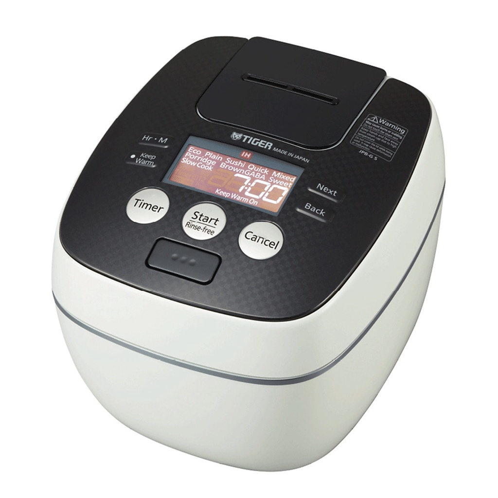 Nồi cơm điện tử cao tần Tiger JPB-G10S dung tích 1.0L
