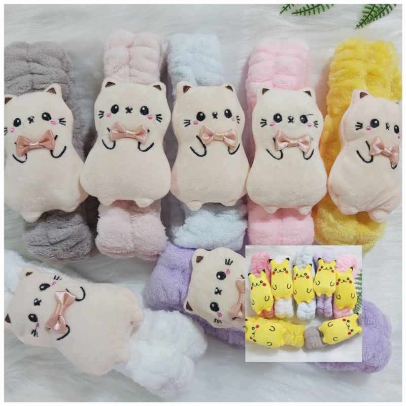 Băng đô rửa mặt nhiều mẫu