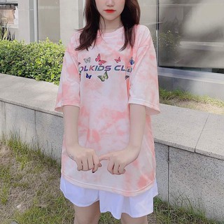 Áo thun tay lỡ loang màu COLKIDS CLUB_Form dưới 65kg