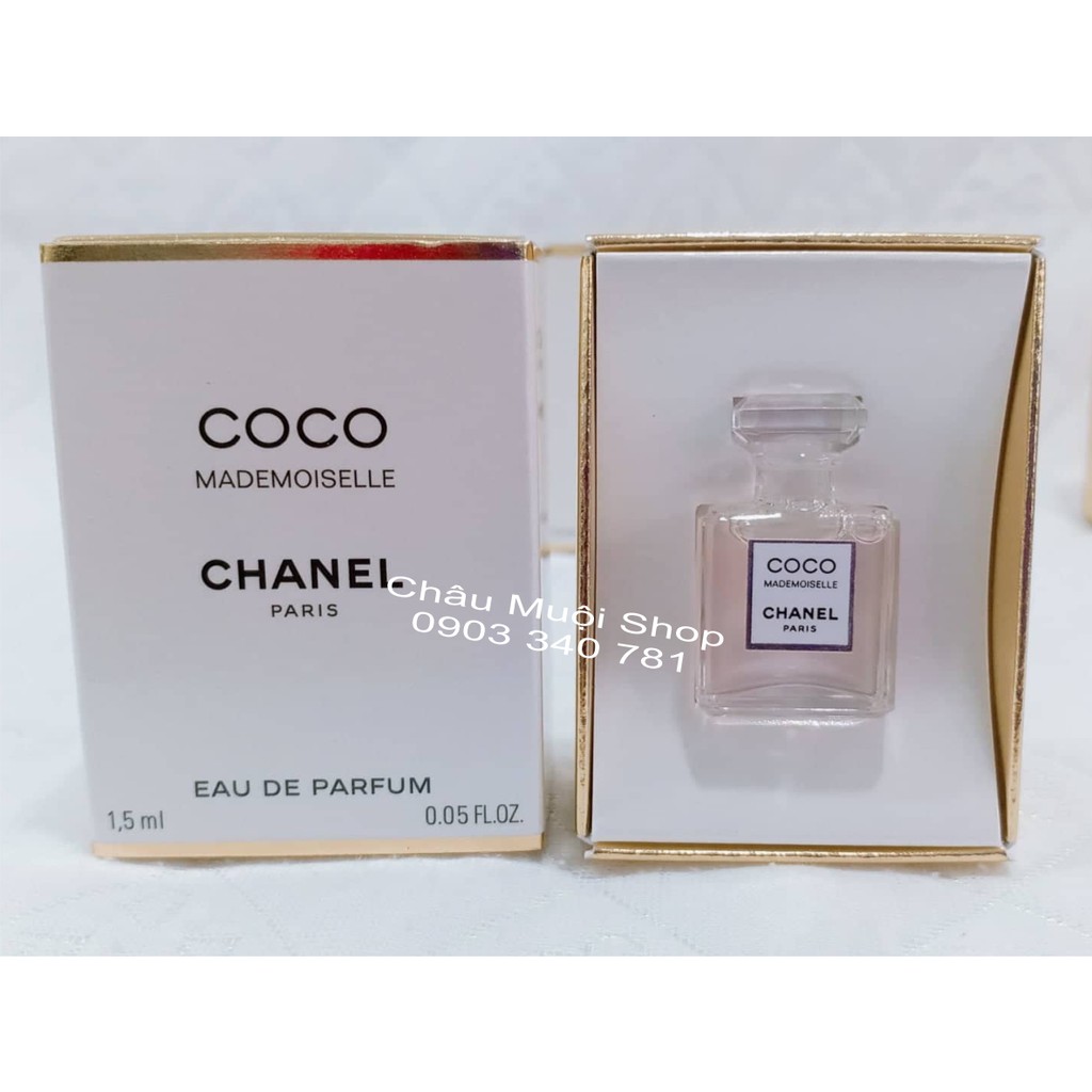 Nước Hoa Mini Chanel Coco Mademoiselle Nữ - 1.5ml Hàng Xách Tay Mỹ