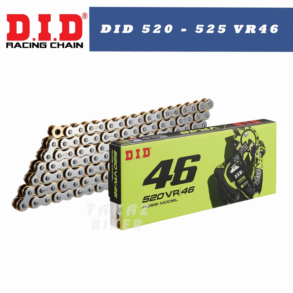 B4 Dòng Sên 520 - 525 VR/46 D.I.D Của Tay Đua Huyền Thoại Valentino Rossi MotoGP made in japan VR46