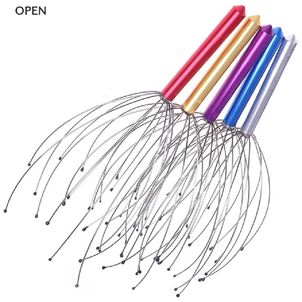 Dụng Cụ Massage Đầu Hình Bạch Tuộc Giúp Giảm Căng Thẳng