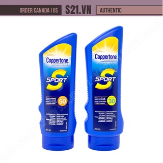 [Bản Canada] Kem Chống Nắng Thể Thao Coppertone Sport Lotion Sunscreen
