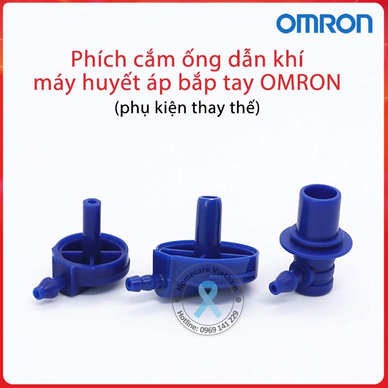 Phích cắm ống dẫn khí máy huyết áp ⚡ Dùng cho máy huyết áp bắp tay OMRON ⚡ Phụ kiện máy huyết áp OMRON