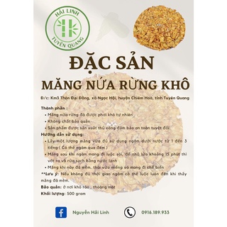 Măng nứa khô