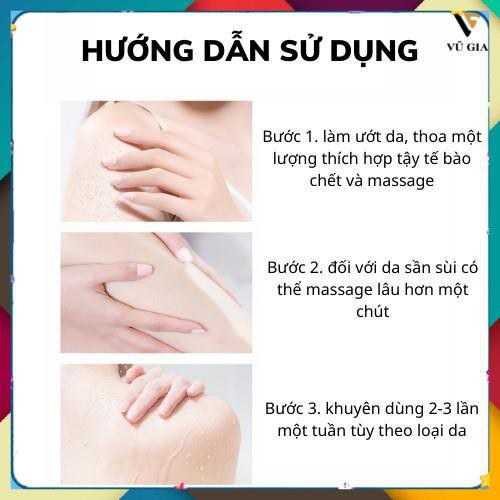 Kem Tẩy tế Bào Chết Trà Xanh Fenyi Dưỡng Ẩm Trắng Da Giảm Mụn 100g