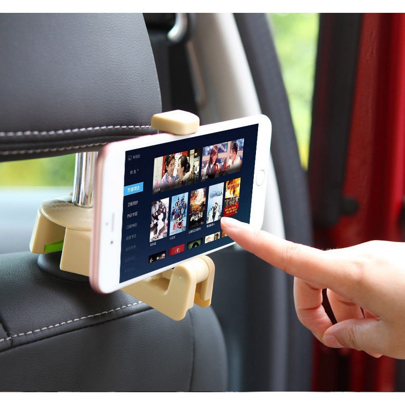 Giá Đỡ Điện Thoại Ghế Sau Ô Tô Kiêm Móc Treo Đồ | BigBuy360 - bigbuy360.vn