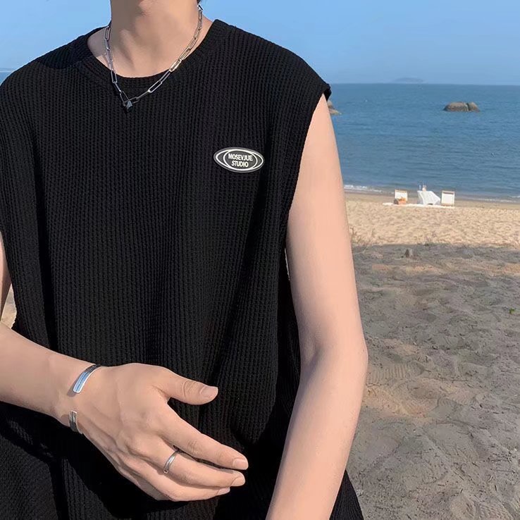 Áo Thun Thể Thao Sát Nách Form Rộng Thời Trang Mùa Hè Cho Nam