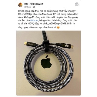 CÁP DATA USB-C TO C HYPERDRIVE HD-CBG601