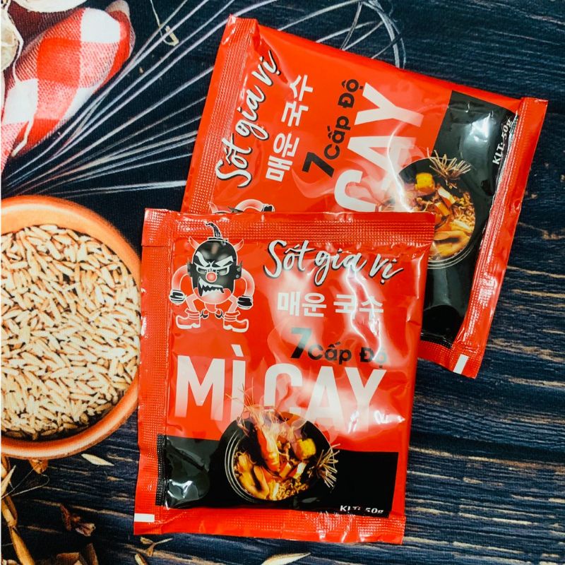 Sốt Nấu Mì Cay gói 50g