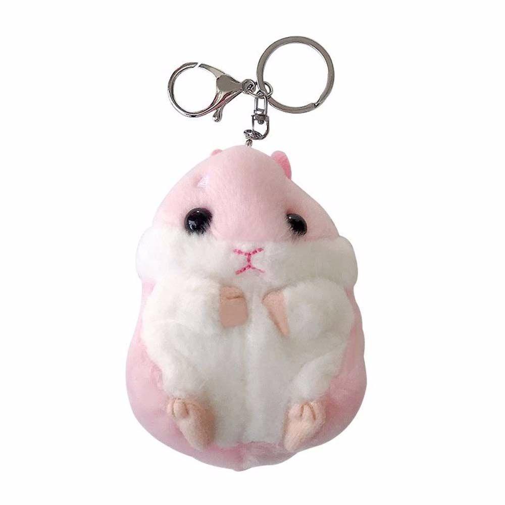 LANFY Móc Khóa Hình Thú Nhồi Bông Dễ Thương 10cm