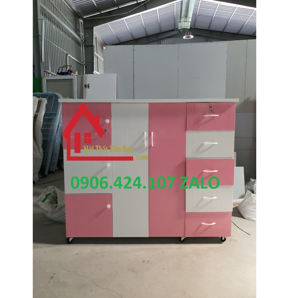 Tủ Nhựa Quần Áo Trẻ Em Cực Hót, Tiện Lợi Cao 1M25X1M4 Bao Ship Nhanh HCM Mới 100% Xưởng
