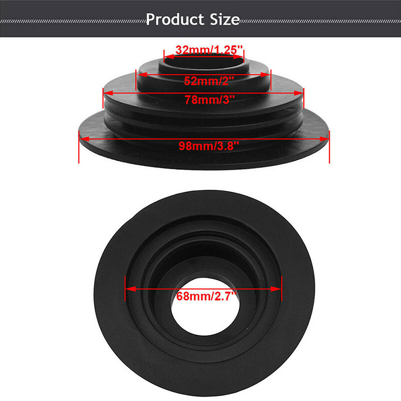 1 Nắp Cao Su Mềm Chống Bụi Cho Xe Hơi Chất Lượng Cao