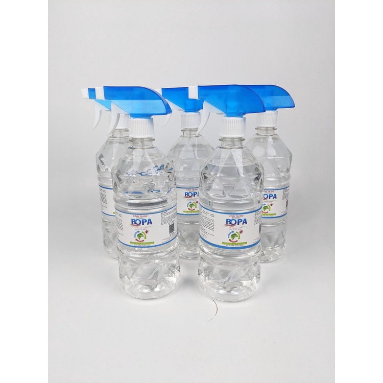 Cồn Y Tế sát khuẩn 70 Độ BOPA - Diệt khuẩn,sát trùng vết thương dạng bình xịt - chai 1 Lít ( 1000 ml ) | BigBuy360 - bigbuy360.vn