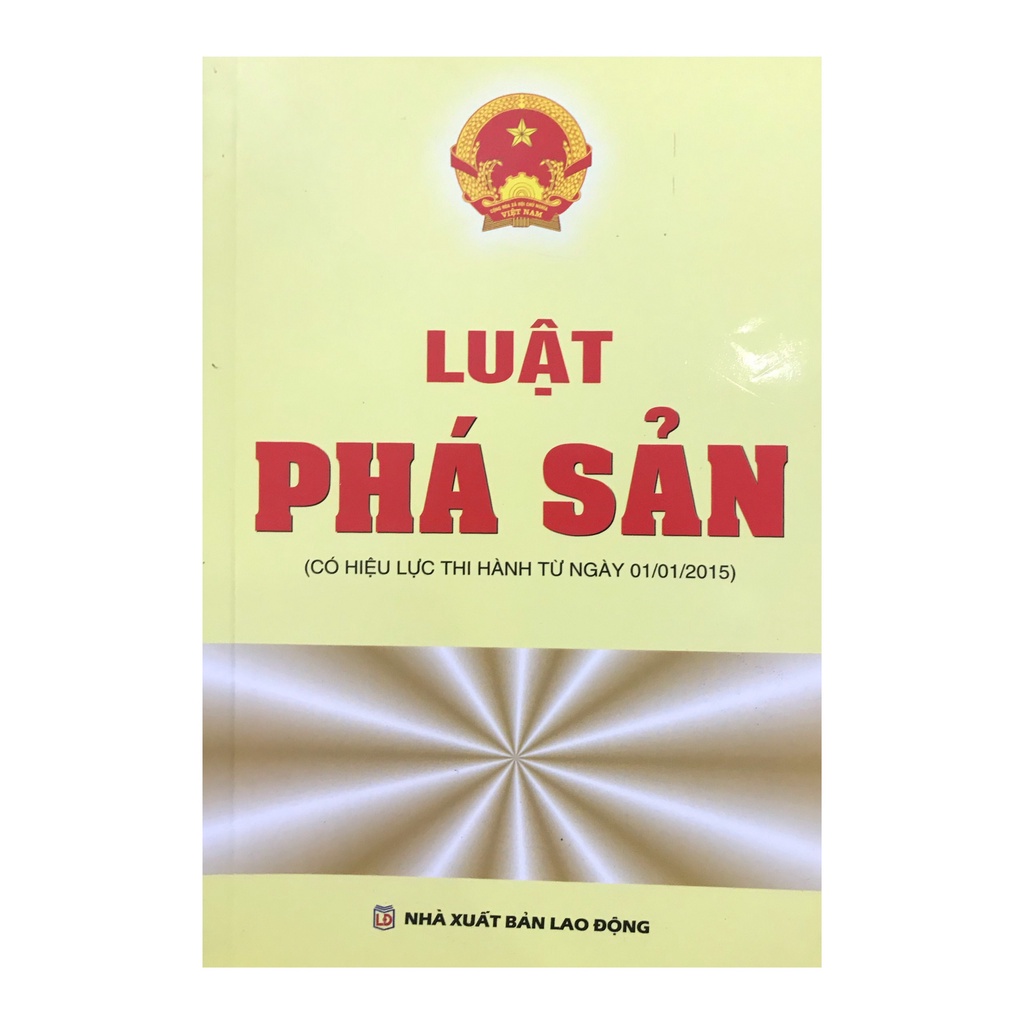 Sách -  Luật phá sản ( có hiệu lực thi hành từ 1/1/2015)