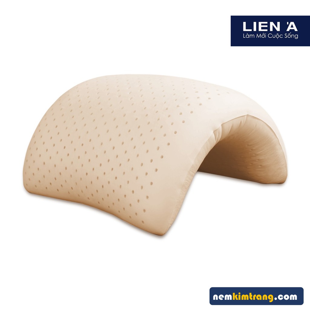 [Mã LIFEBK1T giảm 8% tối đa 1 Triệu đơn 500k] Gối cao su Liên Á Oval Liên Á 45x65x13 cm - CHÍNH HÃNG