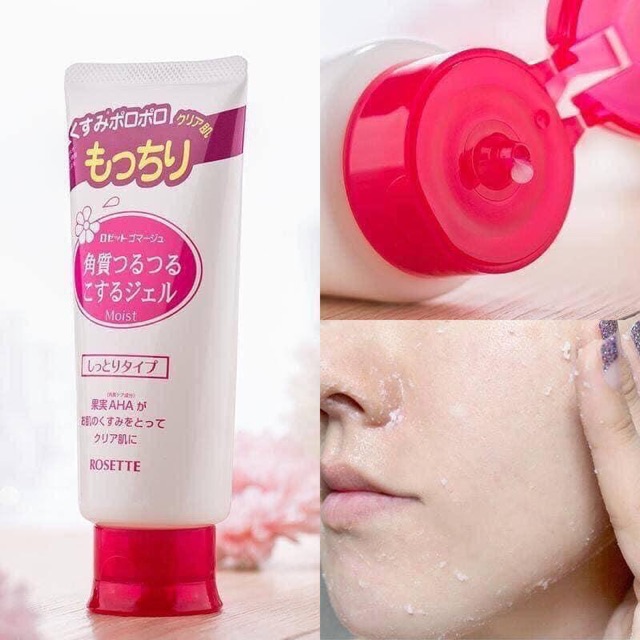 GEL TẨY TẾ BÀO CHẾT DÀNH CHO MỌI LOẠI DA ROSETTE GOMMAGE PEELING GEL 120G