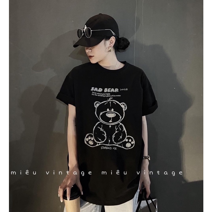 Áo thun chú gâu Bad bear 3158/ gâu Ami