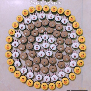 Nút jibit/ sticker gắn dép- chọn ngẫu nhiên