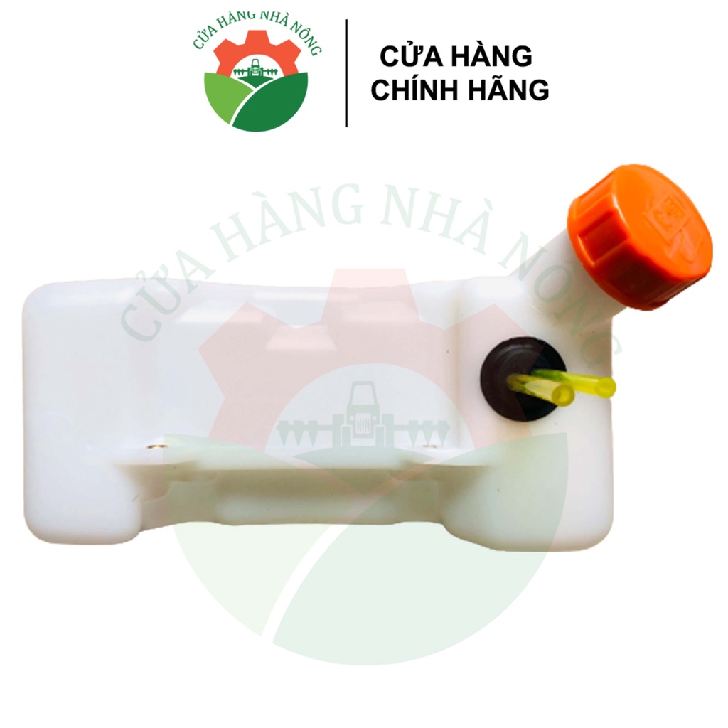 Bình xăng nhựa máy cắt cỏ 260 / 330 / 430 cổ dài loại 2 ốc