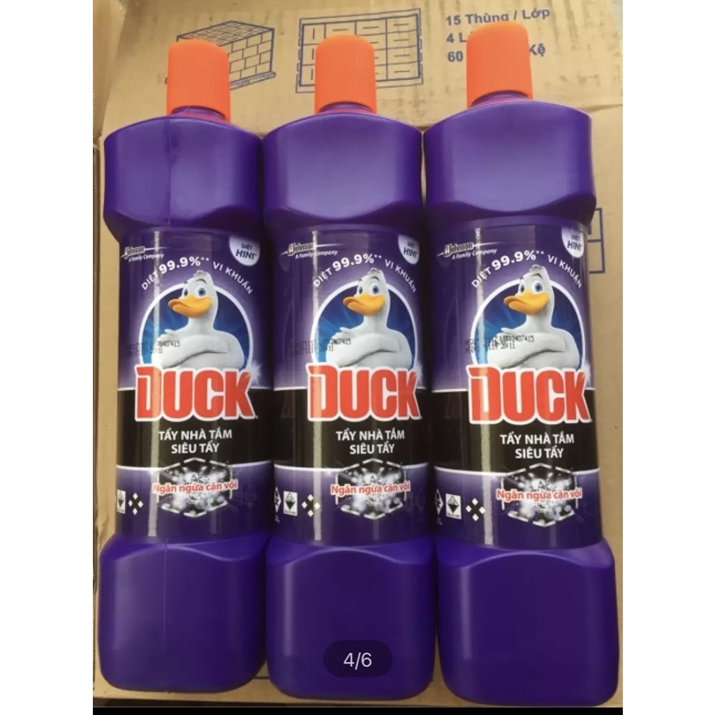 Nước Tẩy Nhà Tắm Duck Siêu Tẩy Ngăn Ngừa Cặn Vôi 900ml