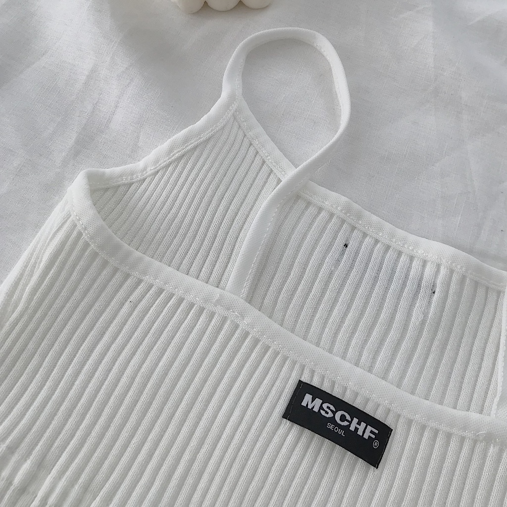 Áo 2 Dây Nữ JEM CLOSET Chất Vải Gân Dệt Thiết Kế Basic Ôm Body Lên Dáng Siêu Sexy SHOFI 10342