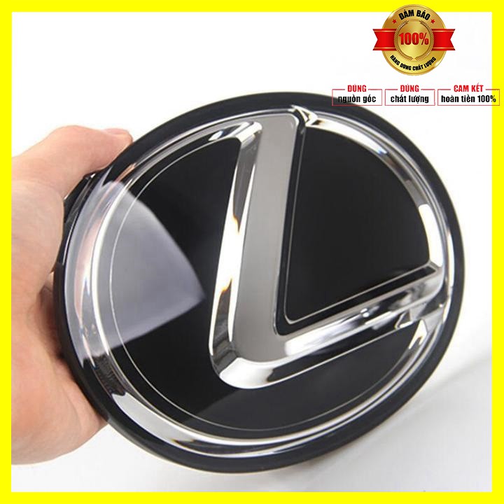 Sản phẩm  Logo biểu tượng sau xe Lexus Xuất xứ Japan ( nhiều kích thước ) - HÀNG CÓ SẴN