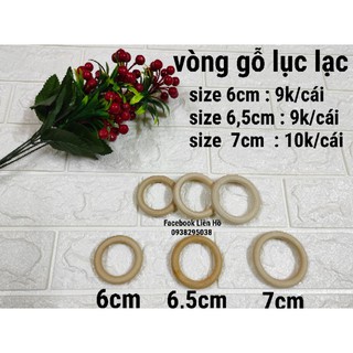 Vòng gỗ làm lục lạc