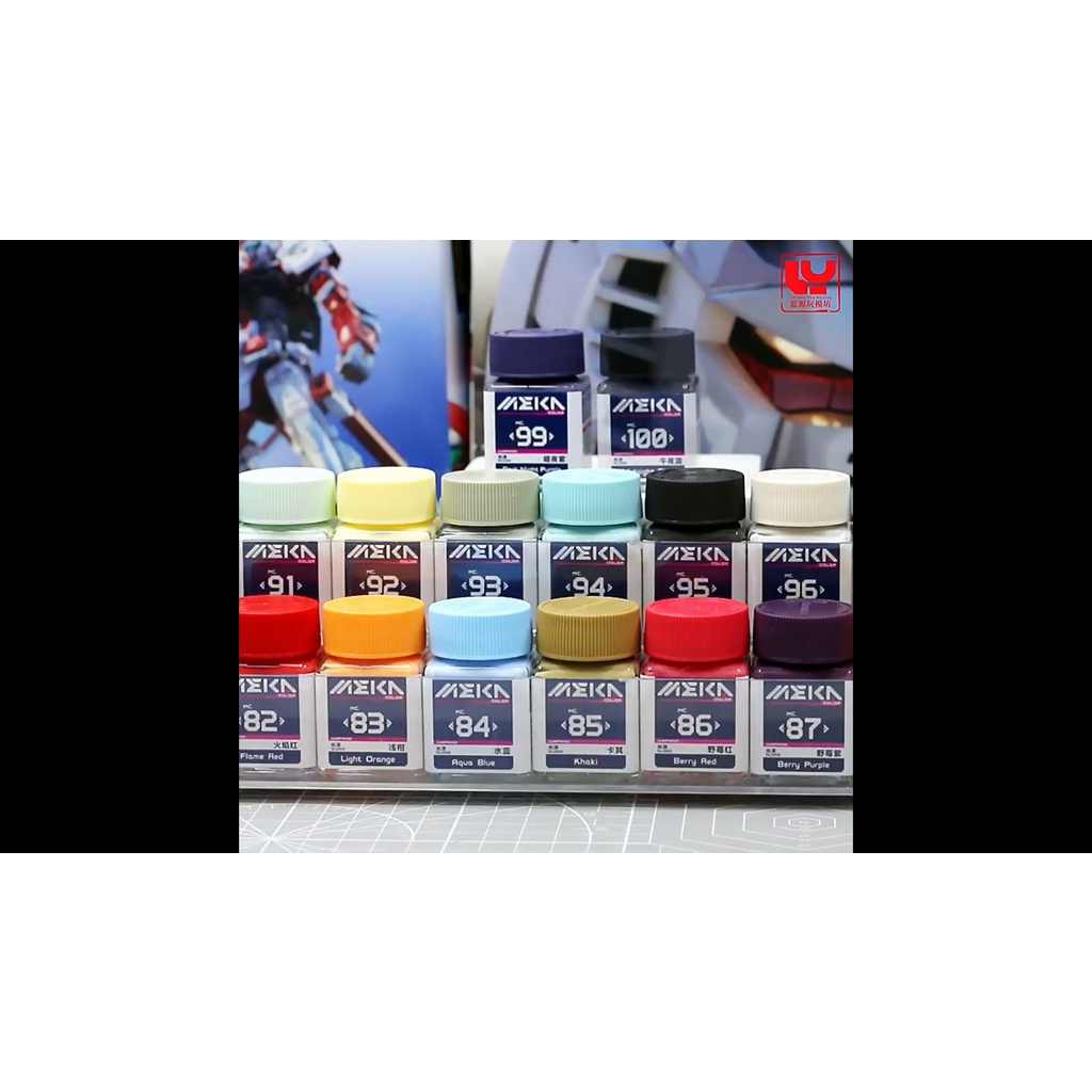 [Màu cơ bản] Sơn MeKa Color MC81-100 Jumpwind gốc Lacquer - Sơn mô hình
