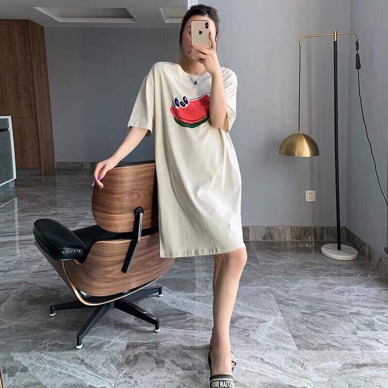 VÁY SUÔNG HOA QUẢ 6 MÀU ULLAZZANG