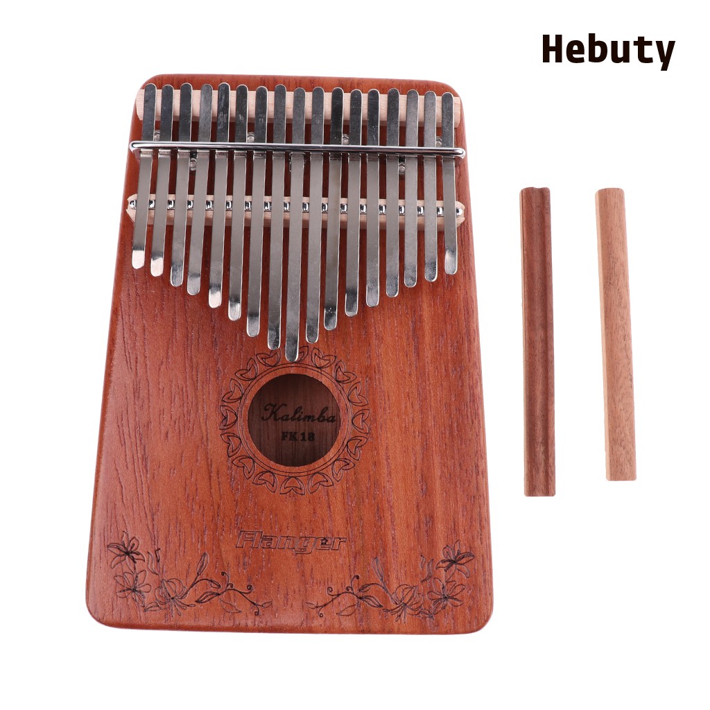 2 Đàn Kalimba 17 Nốt Bằng Gỗ