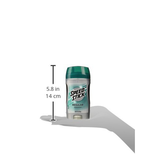 Lăn khử mùi nam dạng sáp Speed Stick Deodorant Regular for Men Aluminum Free 85g (Mỹ)