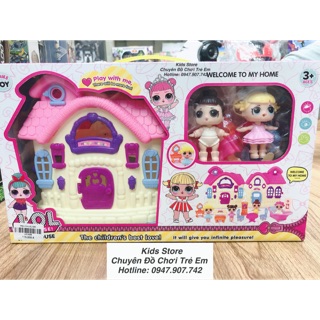 Hộp Đồ Chơi Nhà Búp Bê LOL Warm House