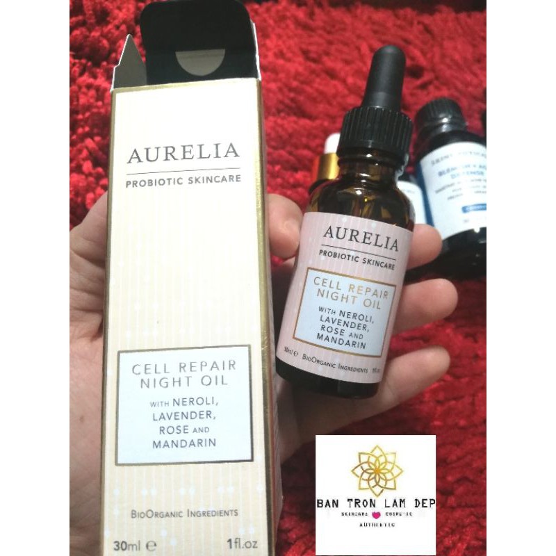 Dầu dưỡng sữa chữa da hư tổn Aurelia Probiotic Skincare Cell Repair Night Oil