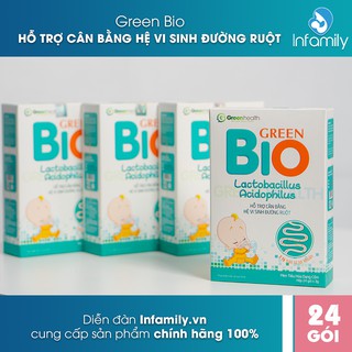 Bào tử lợi khuẩn Green Bio - Giúp bé ăn ngon miệng & Giảm rối loạn tiêu hóa - Miễn phí ship hàng toàn quốc