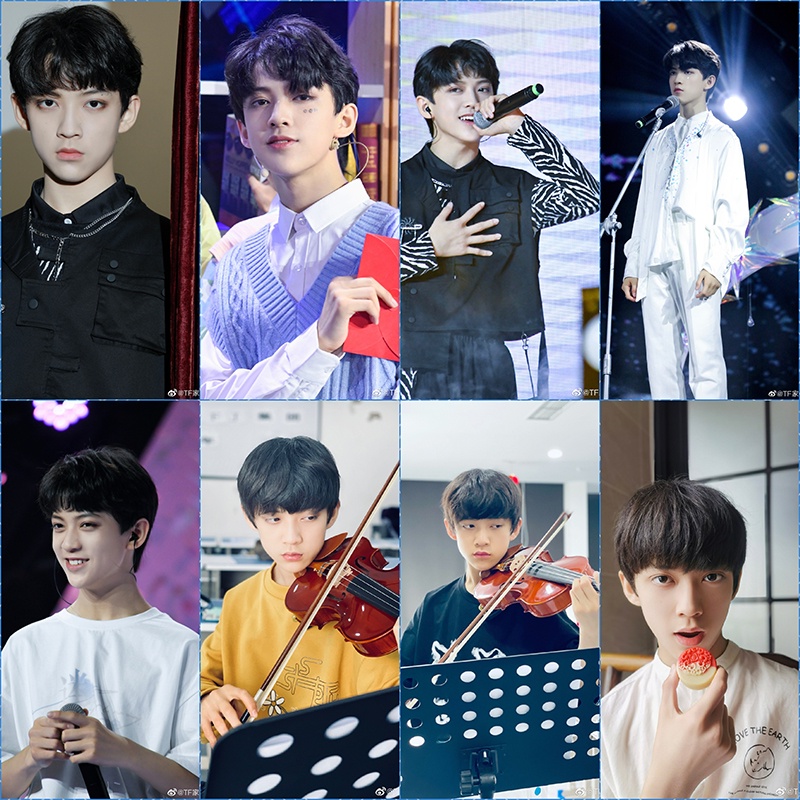 Set Poster A4 in hình TRẦN THIÊN NHUẬN - TF GIA TỘC F3 idol thần tượng tranh treo tường trang trí