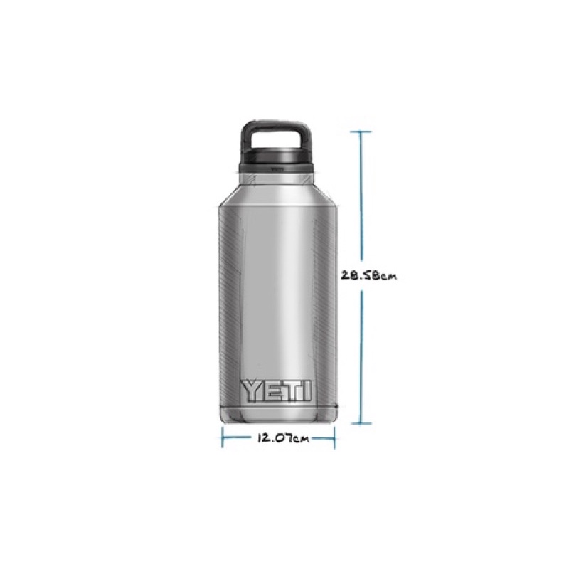 Bình giữ nhiệt YETI chính hãng - Bottle 64oz w. Chug cap