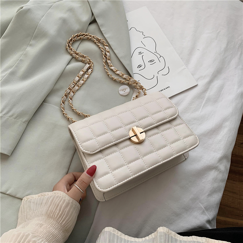 Túi đeo chéo IELGY hình vuông cỡ nhỏ phong cách Hàn Quốc thời trang mùa hè cho nữ