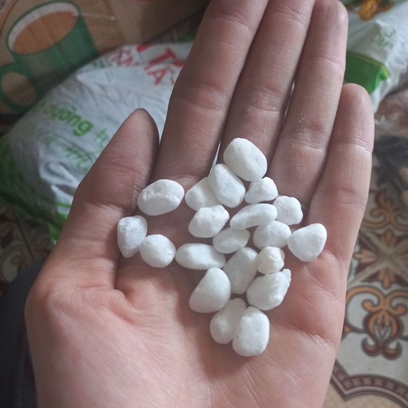 200 gram sỏi size 6-8mm trang trí cây cảnh tiểu cảnh