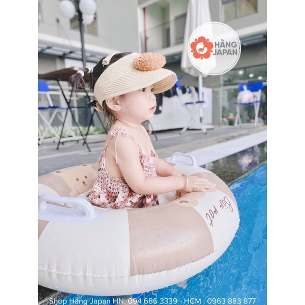 Phao ngồi cho bé Bar-rot hình gấu