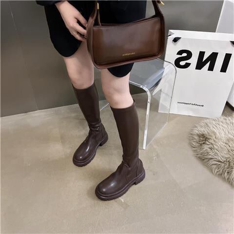 Giày Bốt Cao Gót Cổ Cao Thời Trang Dành Cho Nữ