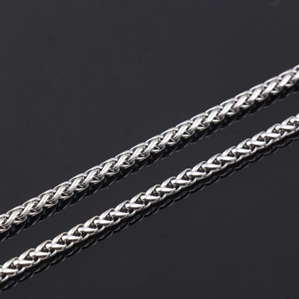 Kalung Dengan Liontin Stainless Steel Simpul Celtic Irish Love Triquetra Rantai Perhiasan Beruntung