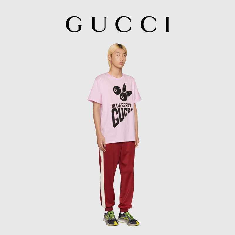 Áo Thun Cotton Gucci Họa Tiết Gucci !