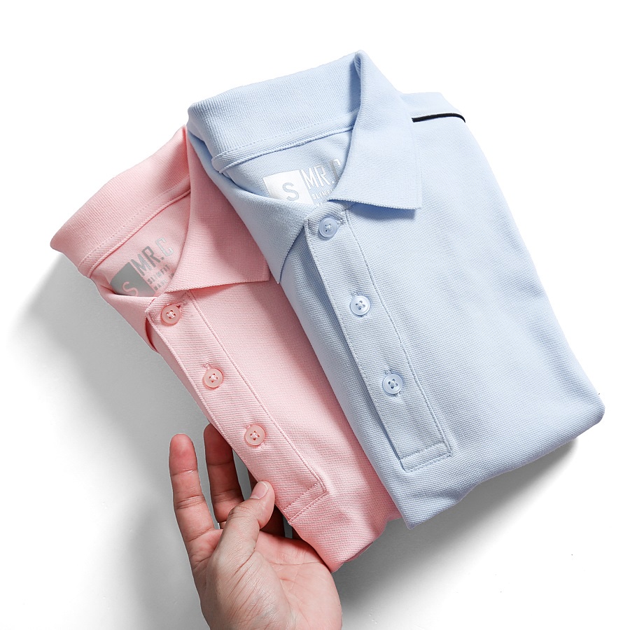 Áo thun Polo nam phối tay áo đen MRC 2106019 vải cá sấu Cotton cao cấp chuẩn form trẻ trung nổi bật - MENFIT