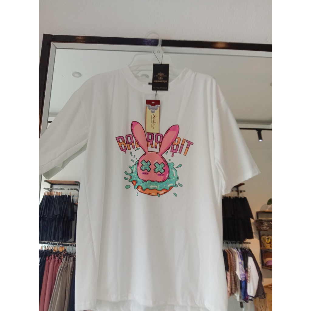 Áo Tee Local Brand Bad Habits Thỏ