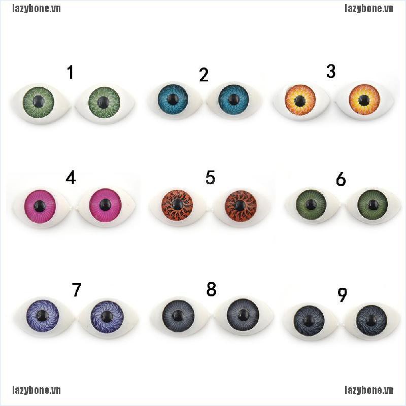 Set 2 Mắt Búp Bê Bjd Bằng Nhựa